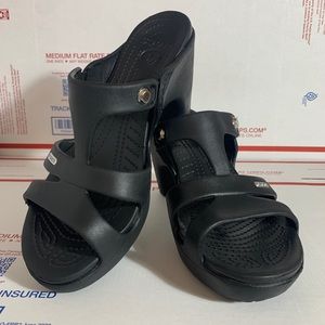 Crocs Cyprus V Woman’s Size 8 Black